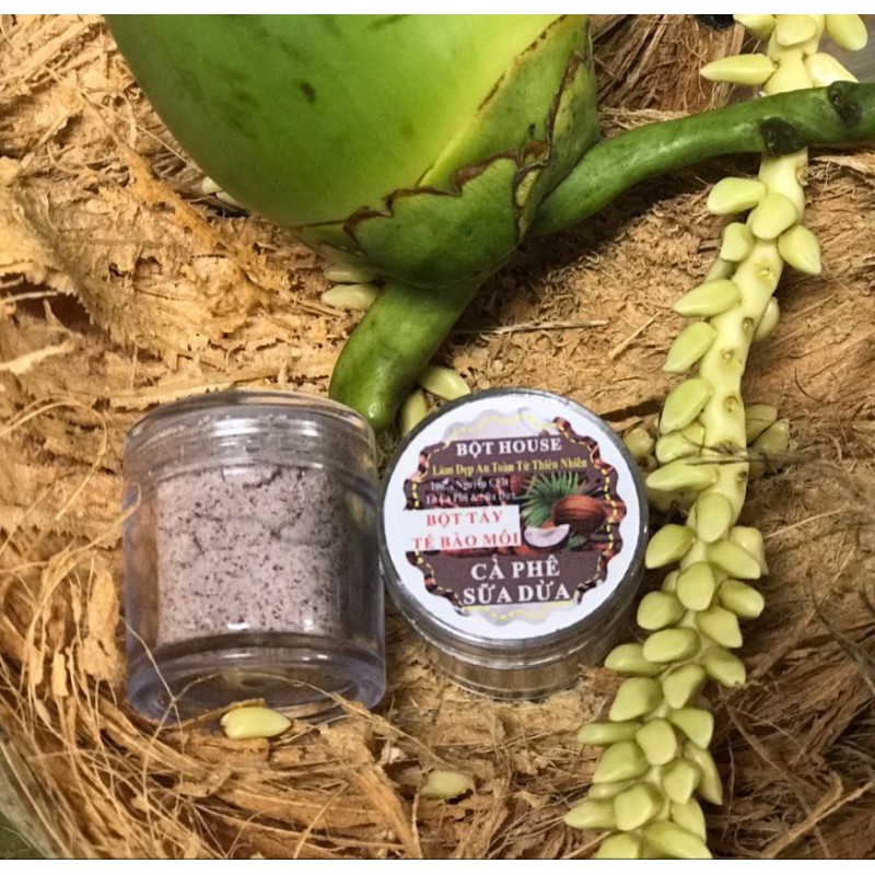 TẨY TẾ BÀO CHẾT MÔI HANDMADE NHÀ BỘT