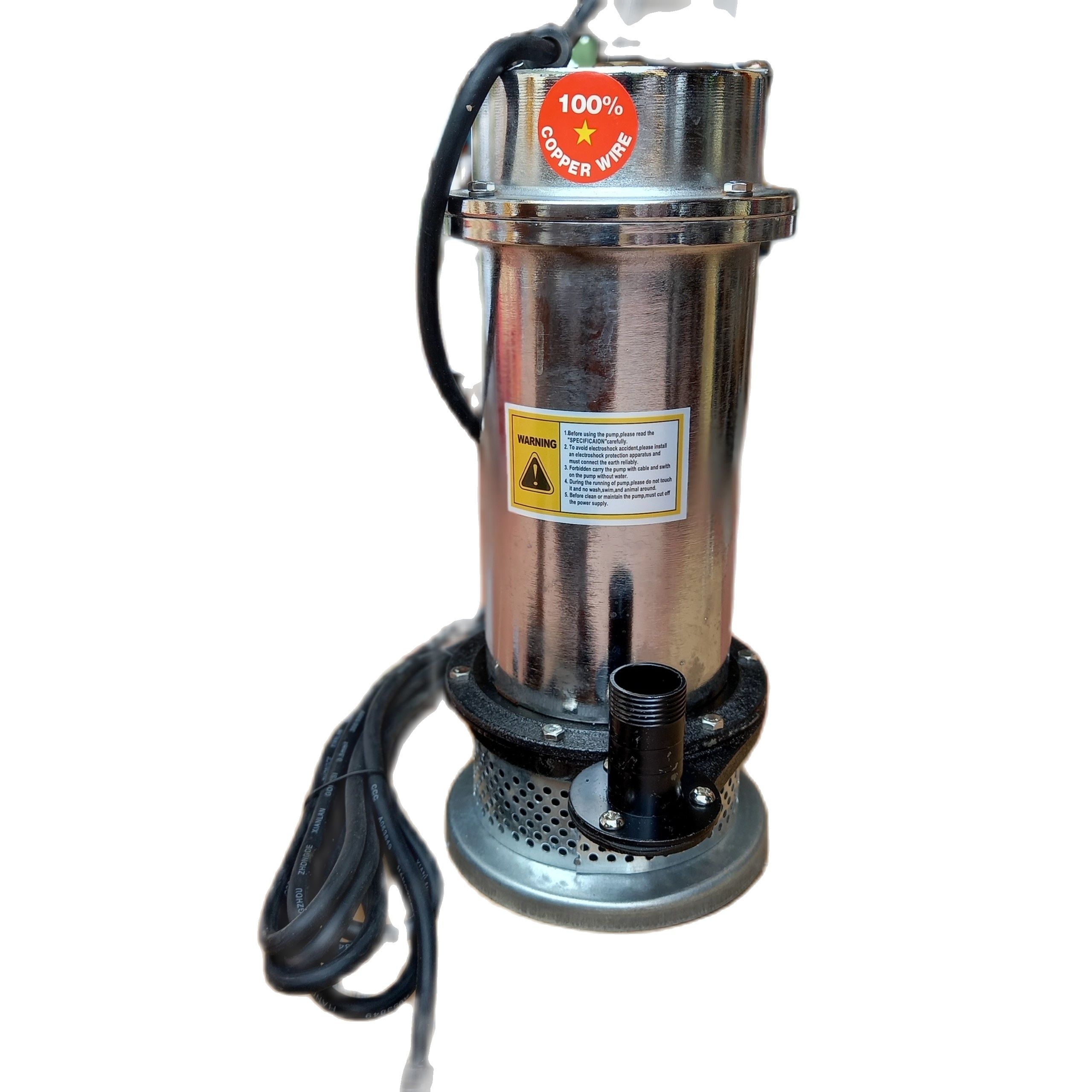 Máy Bơm Chìm Bơm Tõm INOX 370W
