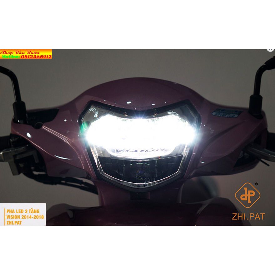 Đèn pha led zhipat cho honda vision 2014 - 2019