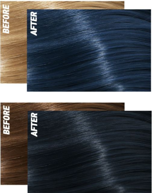 [Chính Hãng Mise En Scene] Thuốc Nhuộm Tóc Dạng Bọt Hello Bubble Foam x BLACKPINK - Màu Deep Blue (Xanh Biển)