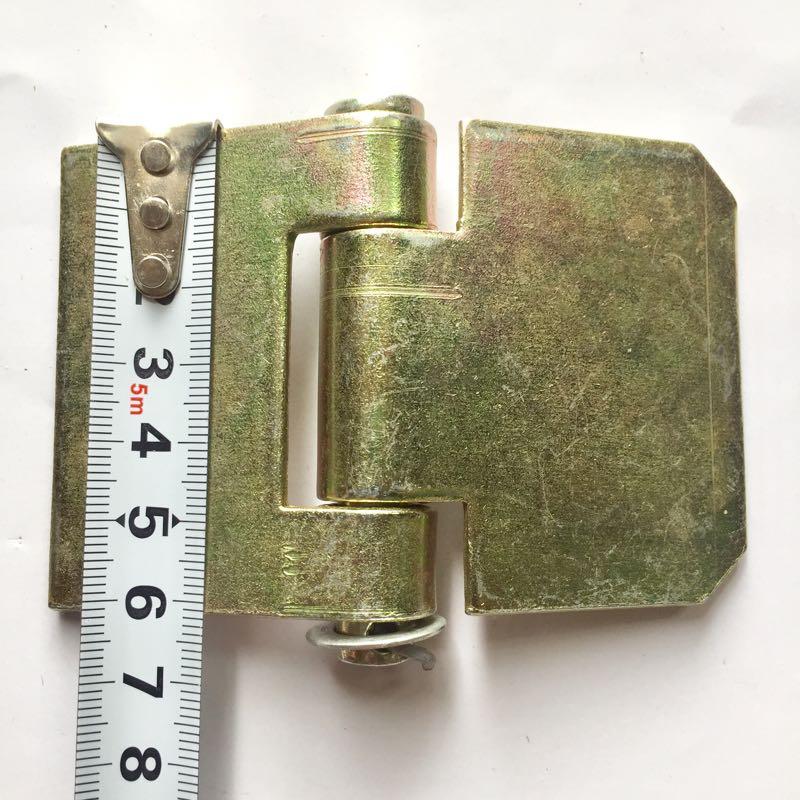 Bản lề thép mạ để hàn cánh cửa ô tô cỡ nhỏ (bản 5,5cm x 4cm)