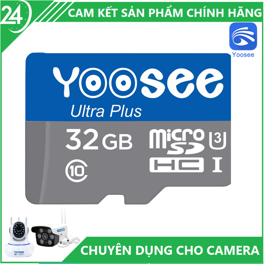 [BẢO HÀNH 12 THÁNG] Thẻ nhớ 32GB YOOSEE - CHUYÊN DỤNG CHO CAMERA
