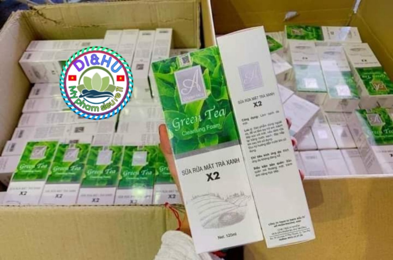 Sữa rửa mặt Trà Xanh - X2.