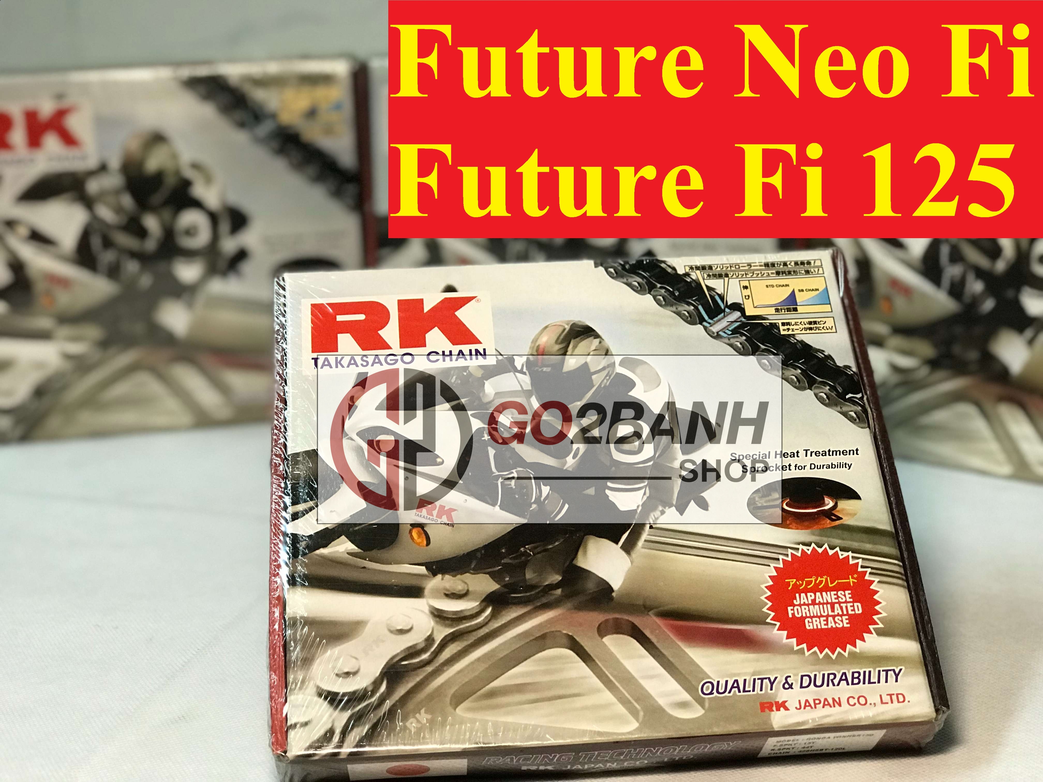Nhông sên dĩa rk future neo fi, future fi 125 chính hãng
