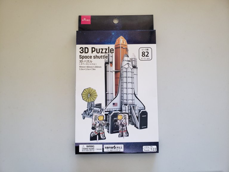 Bộ Lắp Ráp Mô Hình Tàu Con Thoi 3D (3D Puzzle - Space Shuttle)