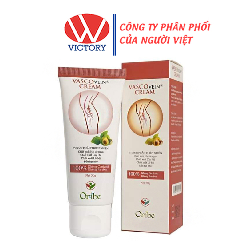 Vascovein Cream - Dùng Trong Các Trường Hợp Suy Giãn Tĩnh Mạch - Tuýp 50gr – VictoryPharmacy cao cấp
