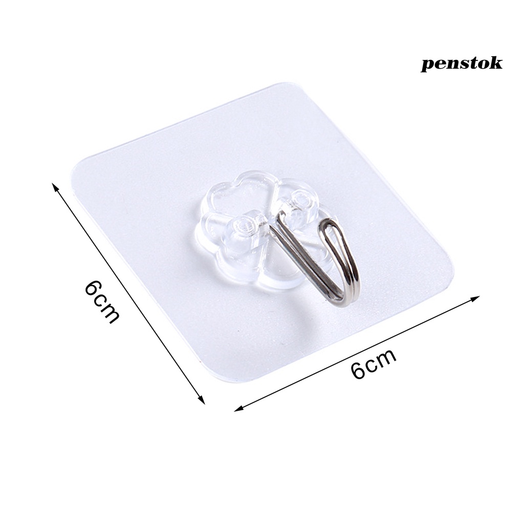 Móc dán tường chịu lực siêu dính móc treo siêu dính trong suốt