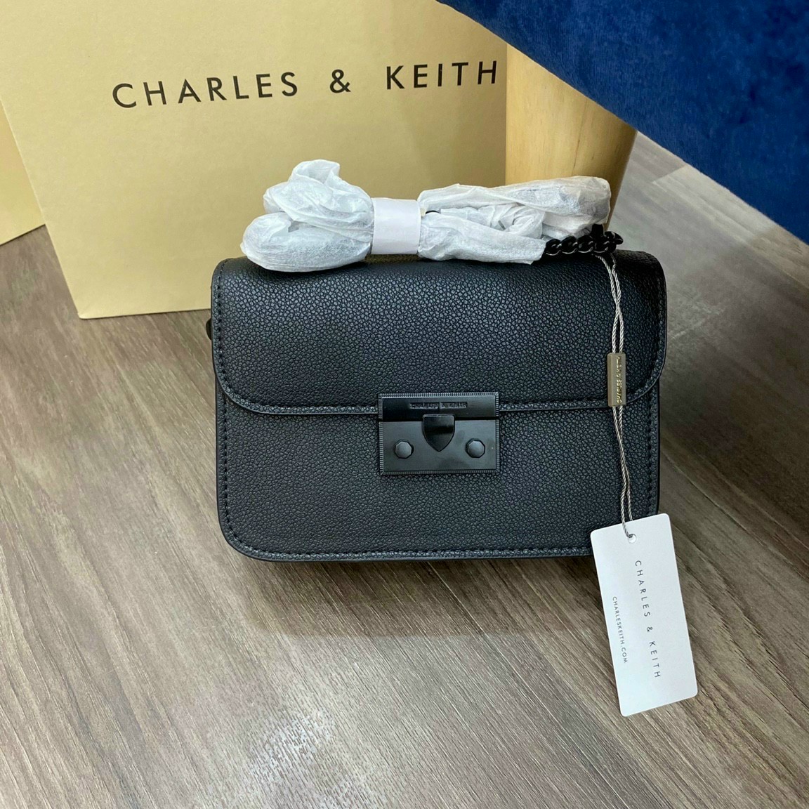 Túi Xách Nữ CNK Đeo Chéo Da Rắn Size 18 Mini