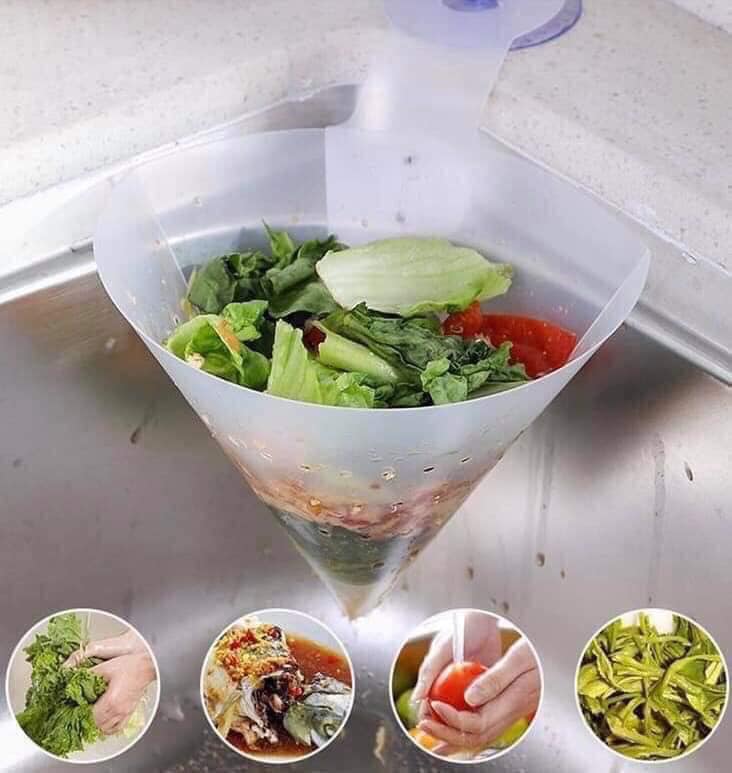 Phễu Nhựa Lọc Rấc, Thức Ăn Thừa Thông Minh