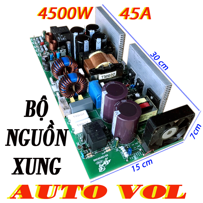 TRỌN BỘ MẠCH CLASS D 8 MOSFET PA 6000