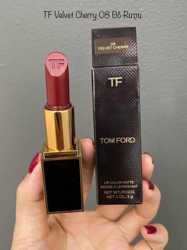 💋Son Tom Ford 08 Velvet Cherry - Đỏ Rượu💋