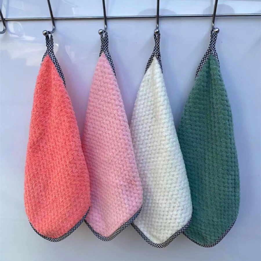 Khăn Lau Nhà Bếp Đa Năng 2 Mặt Siêu Thấm Hút size 20x20cm