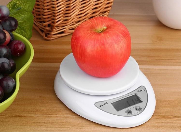 [FREESHIP] Cân Điện Tử Nhà Bếp Mini Electronic Kitchen Scale B05 5kg 0093