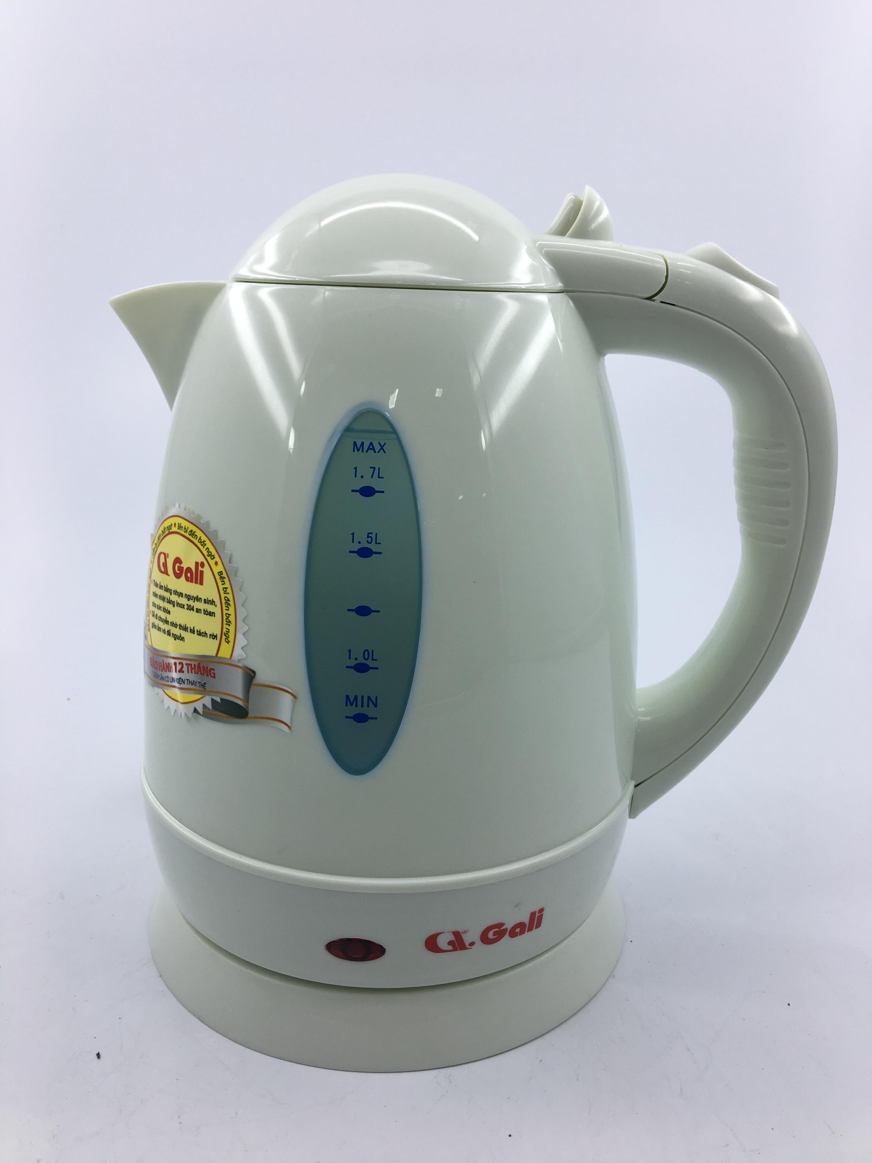 Ấm siêu tốc nhựa 1.6L Gali GL-0017W