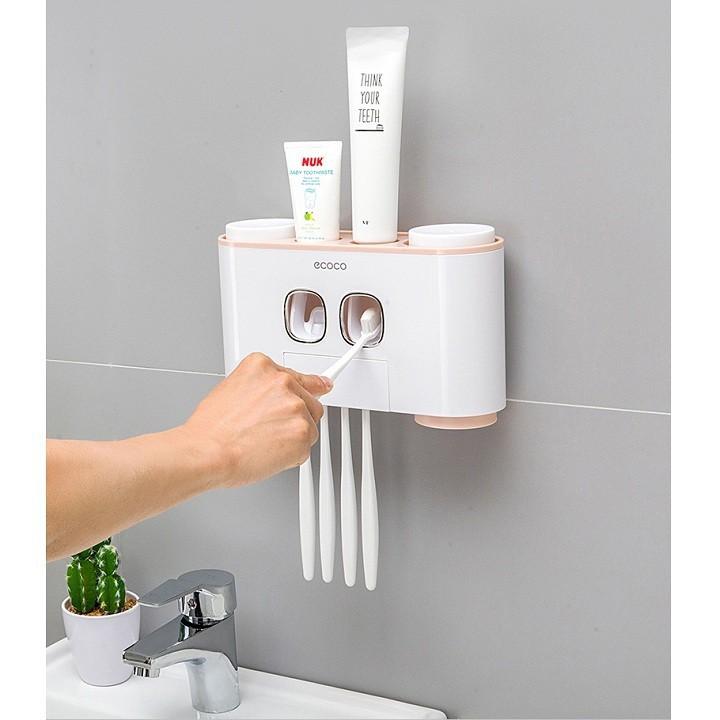 Bộ nhả kem đánh răng tự động cao cấp ecoco