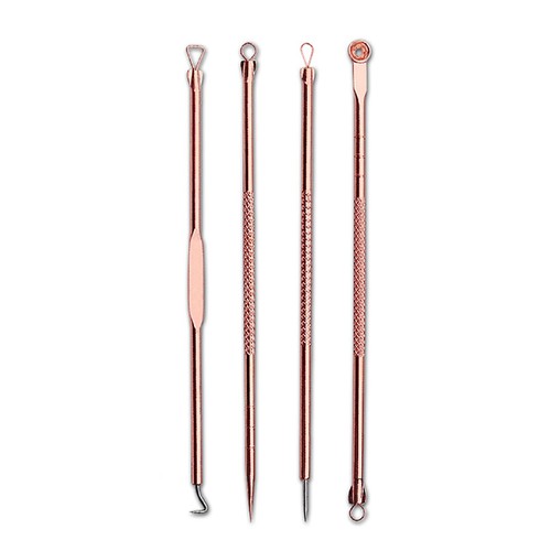 Bộ 4 Dụng Cụ 8 Đầu Nặn Mụn Cao Cấp