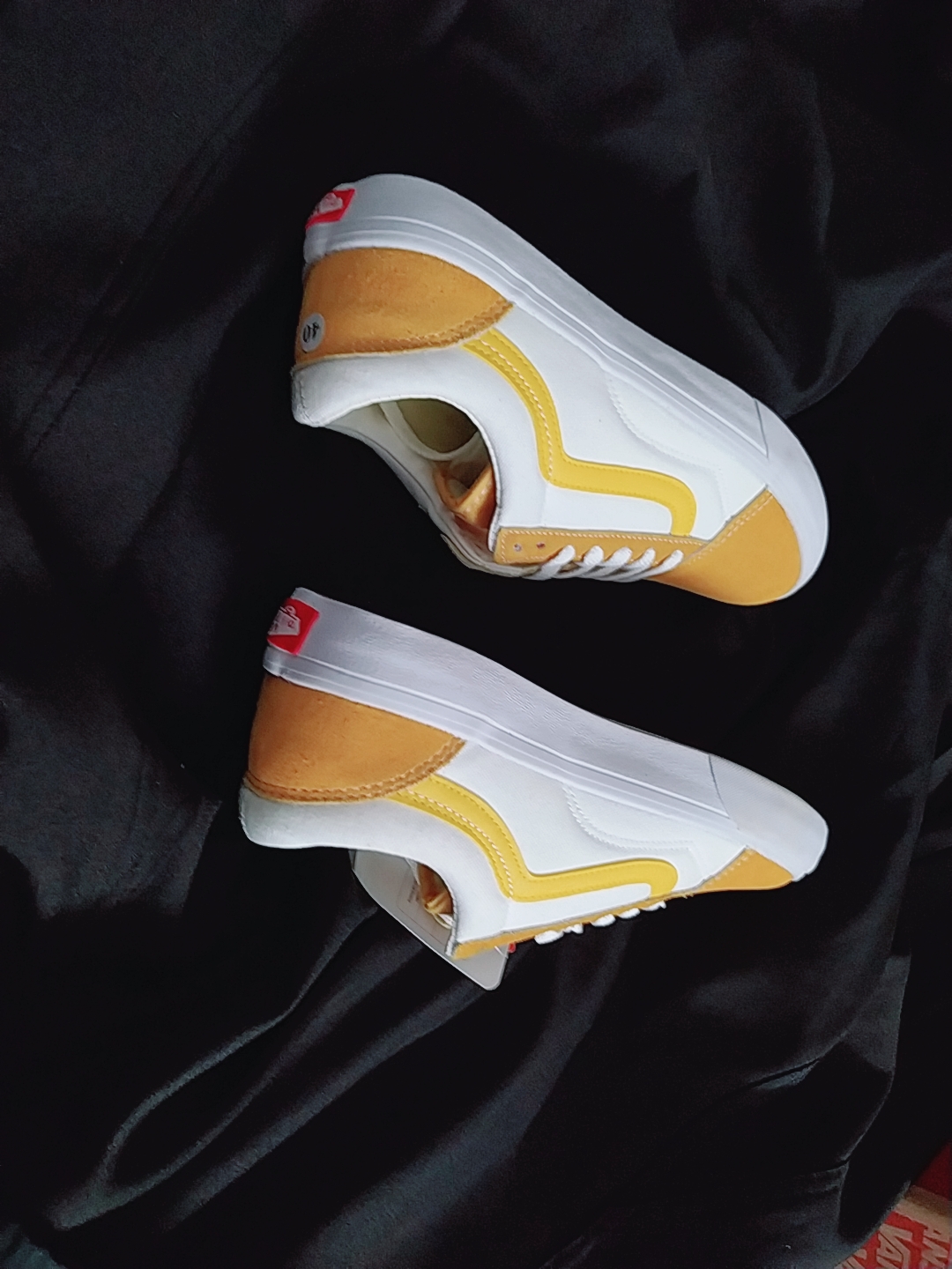 GIÀY VANS STYLE 36 RETRO SPORT TRẮNG VÀNG [Ảnh Thật - Full Box]