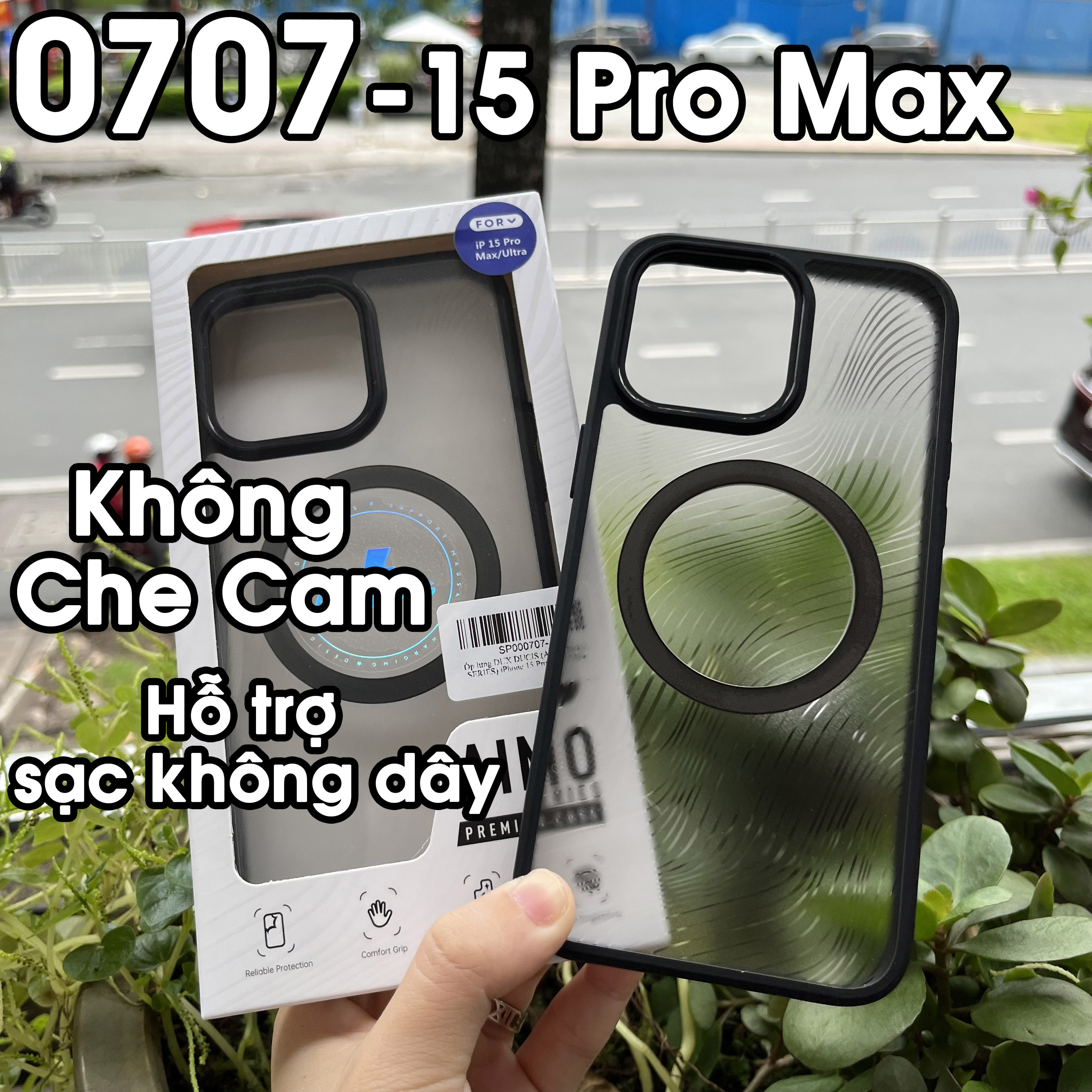 Ốp lưng dux ducis iphone 16/16 plus/16 pro/max/15/15 plus/15 pro/max/14/14 plus/14 pro/max/13/13 pro/max/12/12 pro/max - hỗ trợ sạc không dây