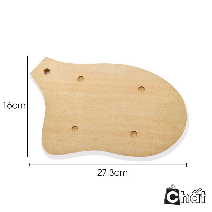Đế Gỗ Lót Chảo Gang Làm Bò Bít Tết