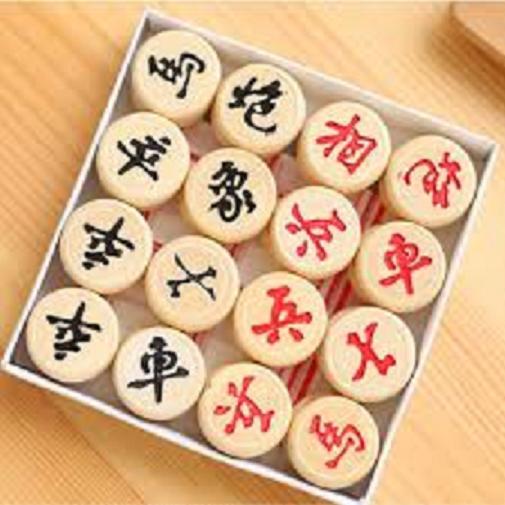 Bộ cờ tướng gỗ kích thước quân cờ 4cm