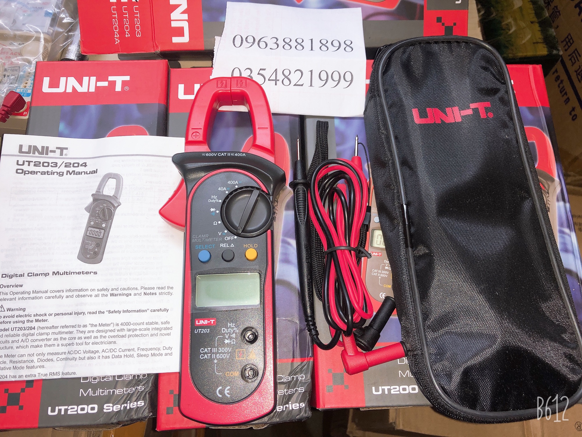 Đồng hồ AMPE KÌM UT203