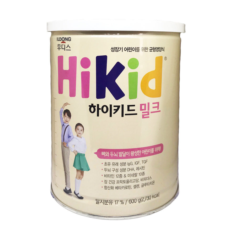Sữa Hikid vị vani Hàn Quốc 700g
