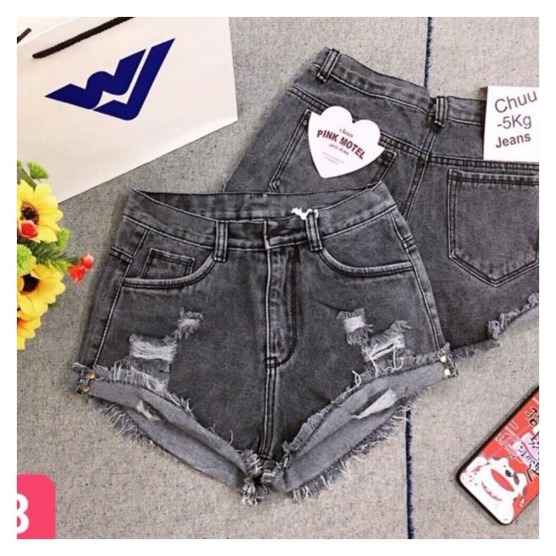 QUẦN SHORT JEAN NỮ RÁCH B-THANG S0S2