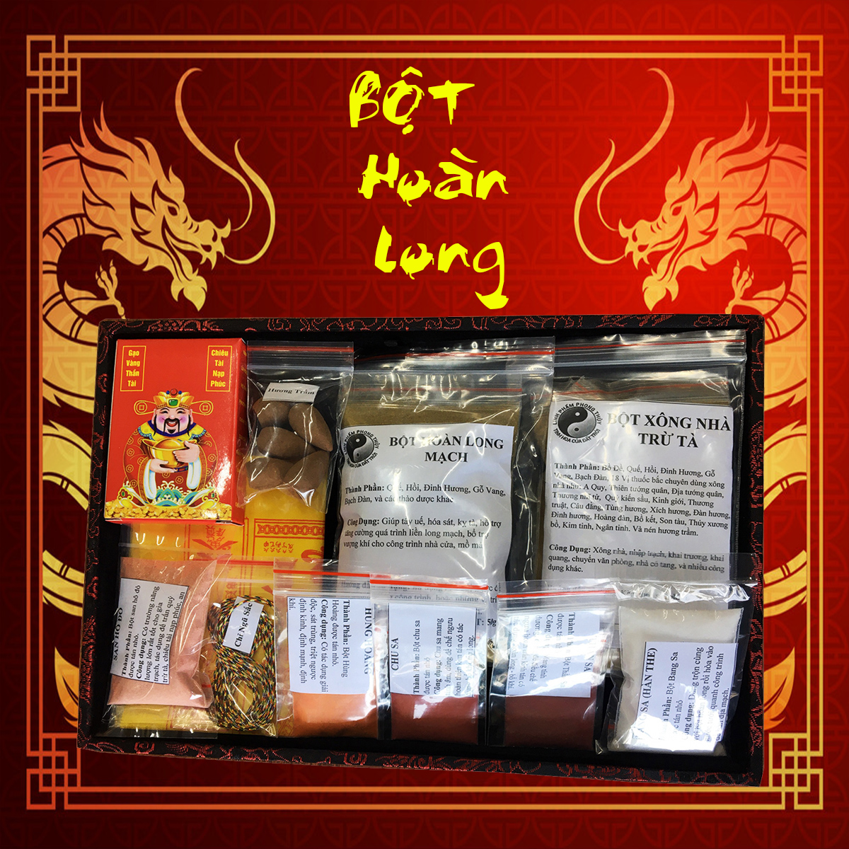 Bột hoàn long – hàn long mạch