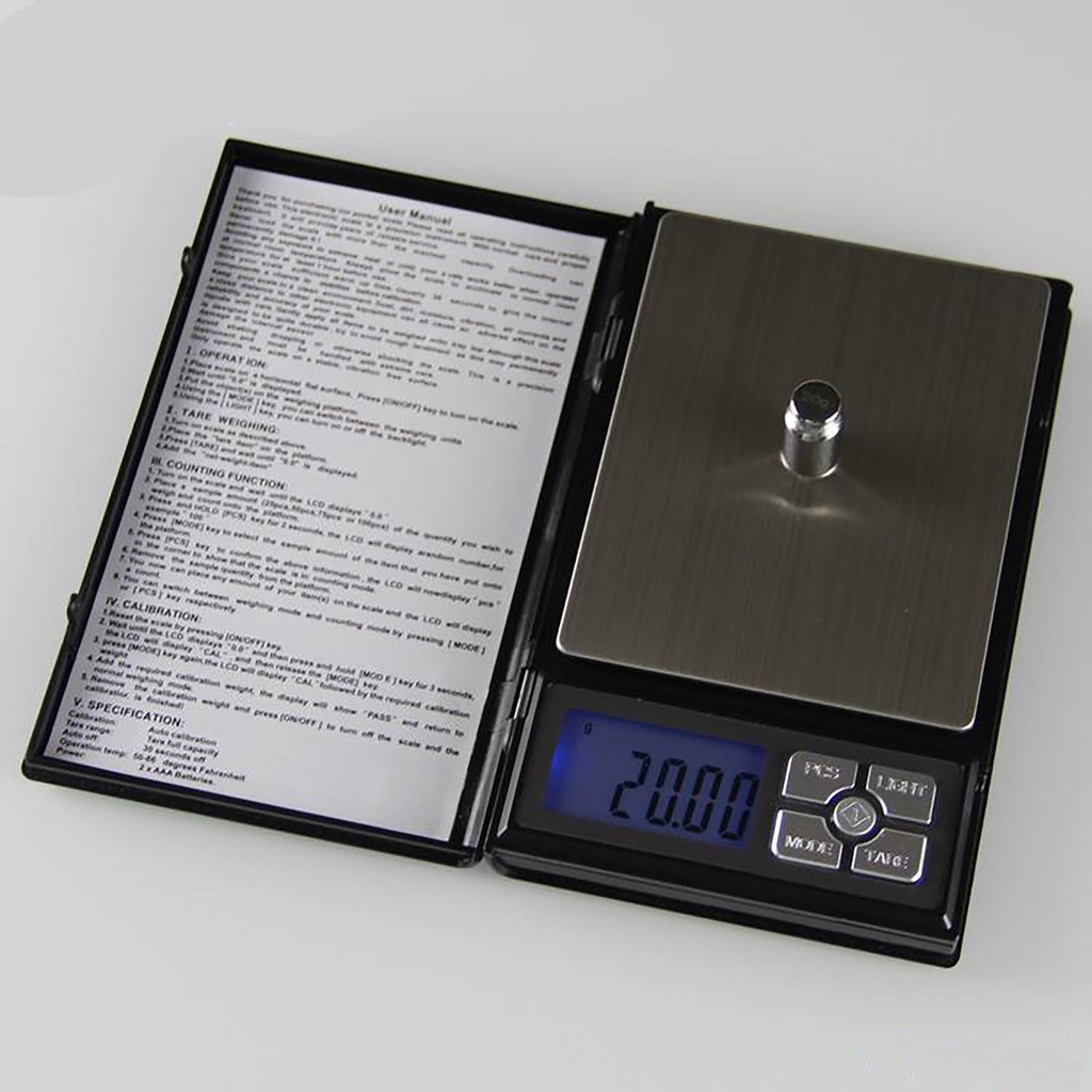 Cân Tiểu Ly 500g x 0,01g NOTEBOOK