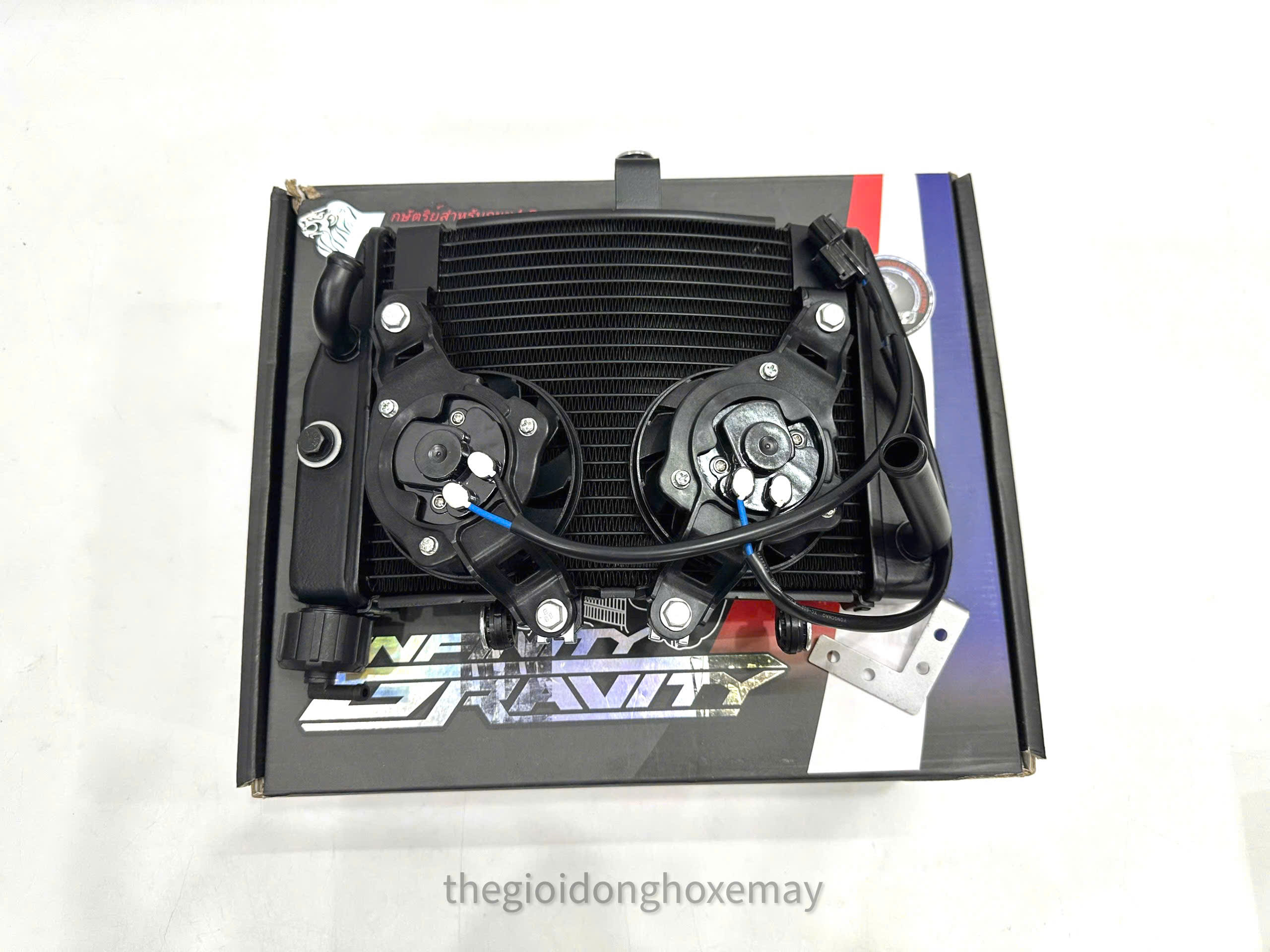 Két Nước Lớn 2 Quạt LeoRacing Malaysia Lắp Cho Exciter 150 - Winner