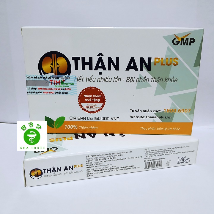 Thận An Plus hộp 20 viên