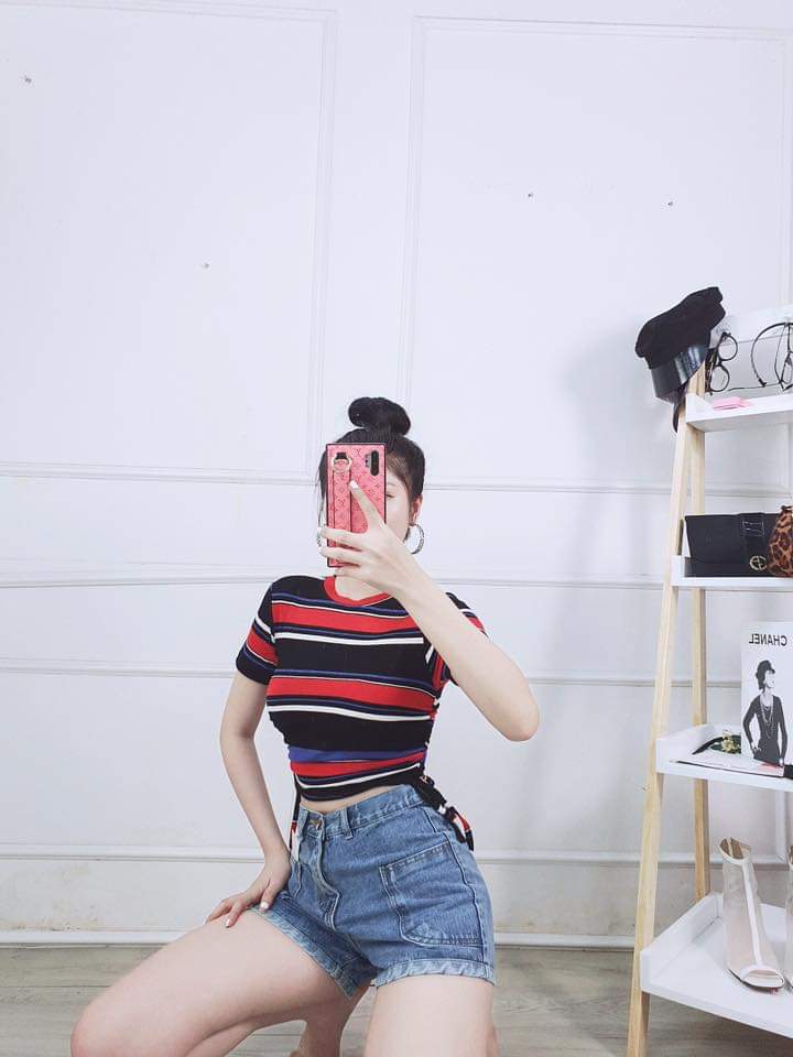 Áo thun croptop thời trang_[Giá gốc tận xưởng]
