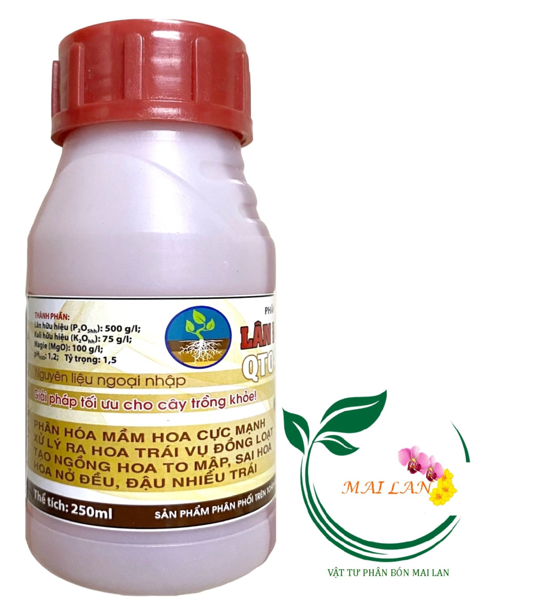 Phân Bón Lân Đỏ Đậm Đặc QT04 - Phân Bón lá Cao Cấp - #293A# 250ml