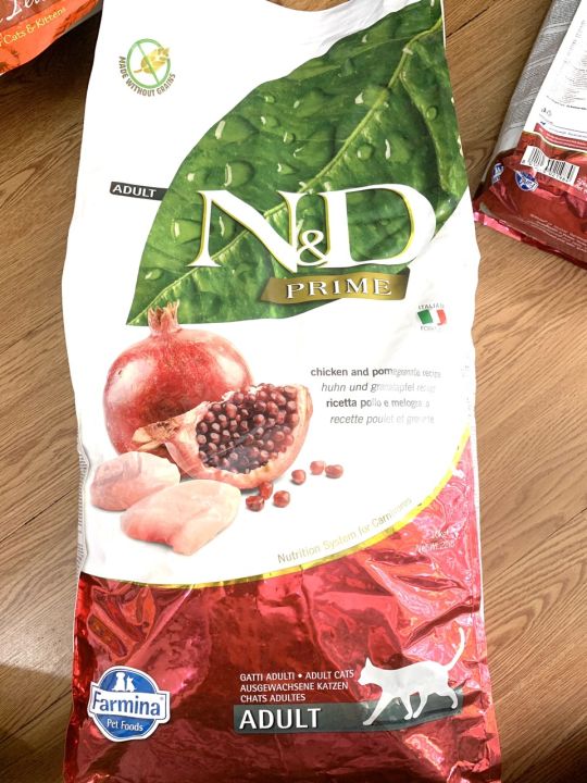 [BAO 10KG] Thức Ăn Hạt N&D PRIME (Farmina) Cho Mèo Mọi Lứa Tuổi - [Nông Trại Thú Cưng]