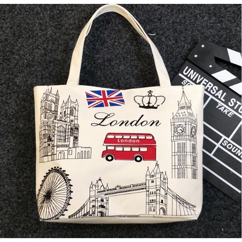 Túi vải london tòa tháp tui2019