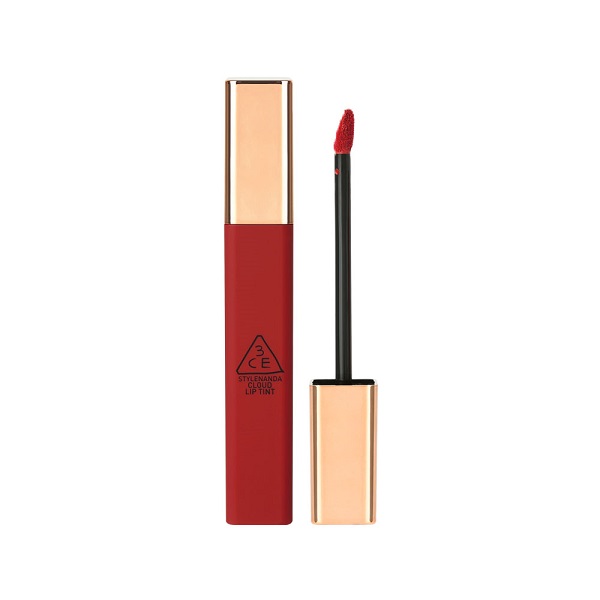 Son Kem Siêu Lì Mịn Môi 3CE Cloud Lip Tint - Macaro Red - Đỏ tươi