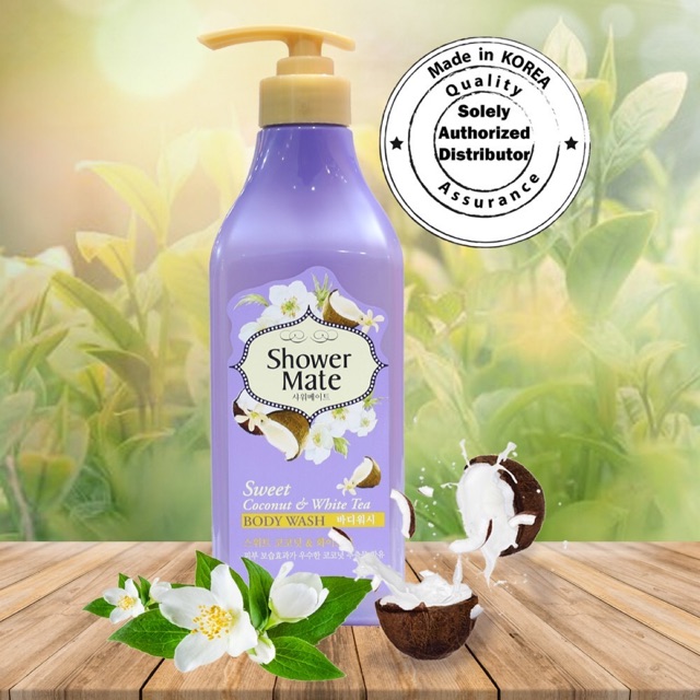 Sữa Tắm Tinh Chất Dừa Và Hoa Trà Trắng Shower mate 550g +