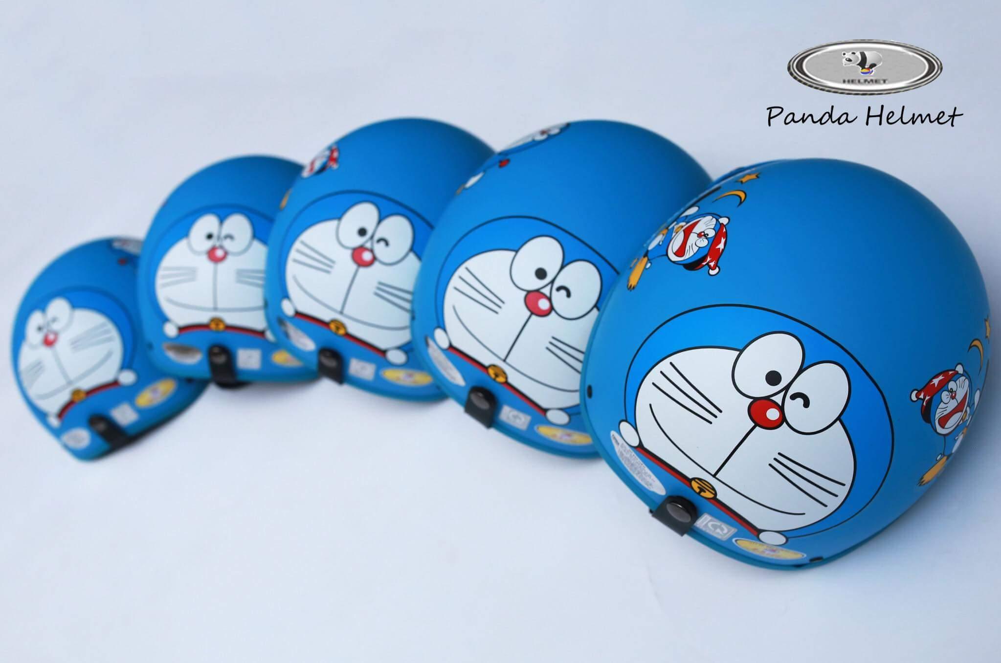 [HCM]Nón doraemon nửa đầu kèm kính