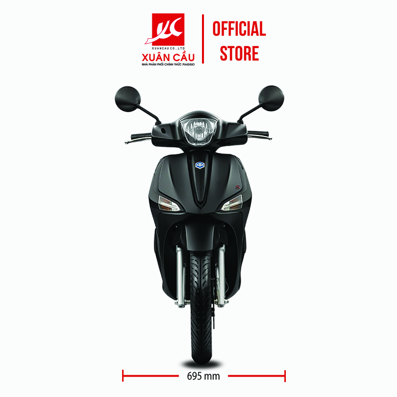 [Trả góp 0%] [Xe máy trả góp 0%]Xe máy Piaggio Liberty S Black Series  ABS 125 iGET -  Mới 100%