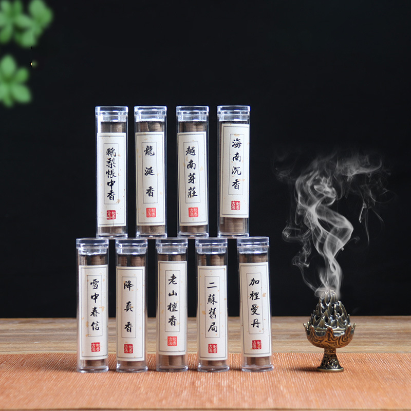 1 Ống nhang khoanh vân mây mini (tầm 40 khoanh nhang)