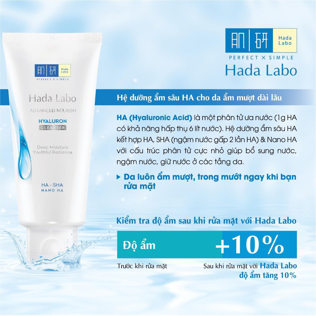 [HCM]Sữa Rửa Mặt Hada Labo