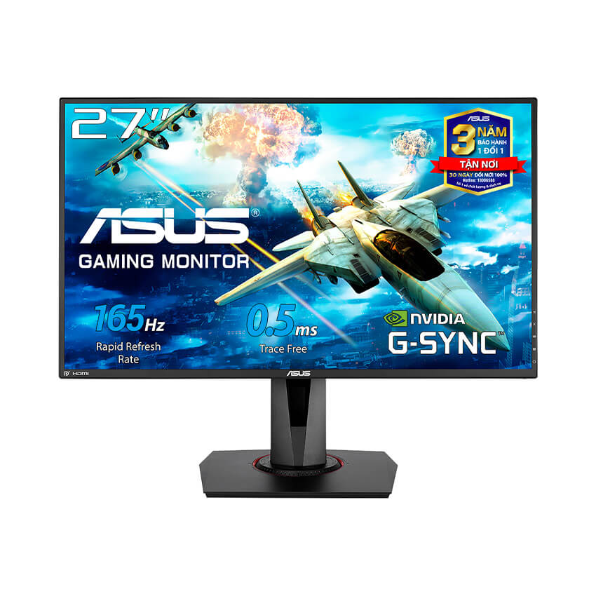 [Trả góp 0%]Monitor Asus 27  VG278QR G-SYNC 165 Hz