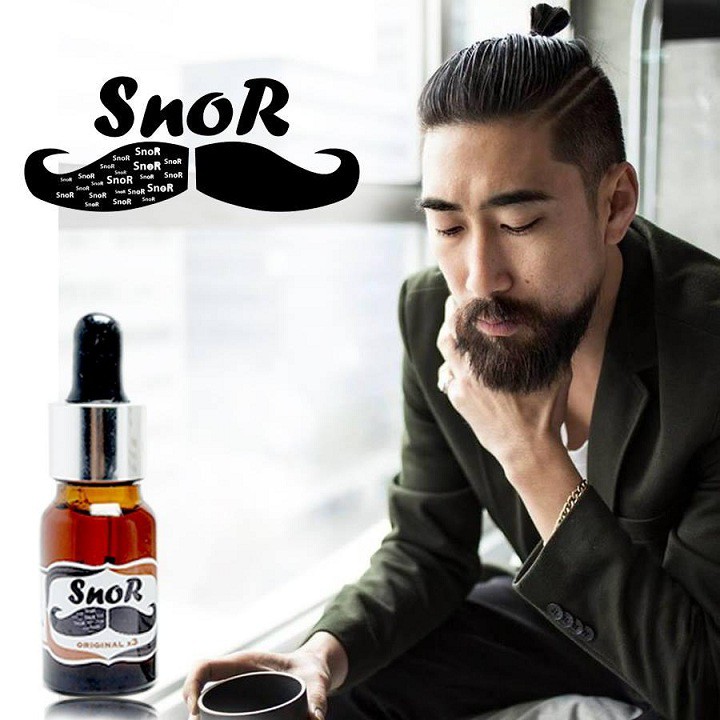 (COMBO 5 CHAI) Serum SNOR 15ml Kích Thích Mọc Râu - Mọc Tóc