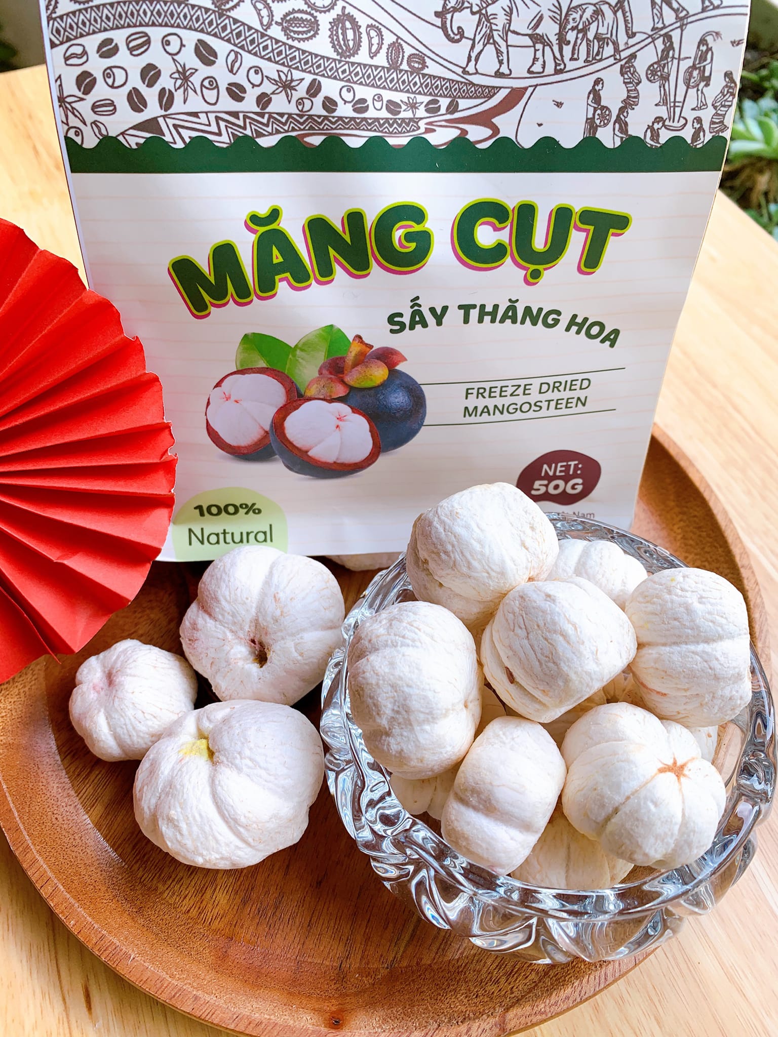 MĂNG CỤT SẤY THĂNG HOA- ĐẮK FARM (50Gr)