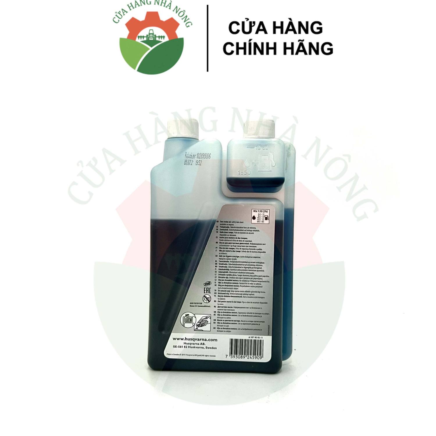 [TOP 1 LAZADA] Nhớt 2 Thì HUSQVARNA chính hãng