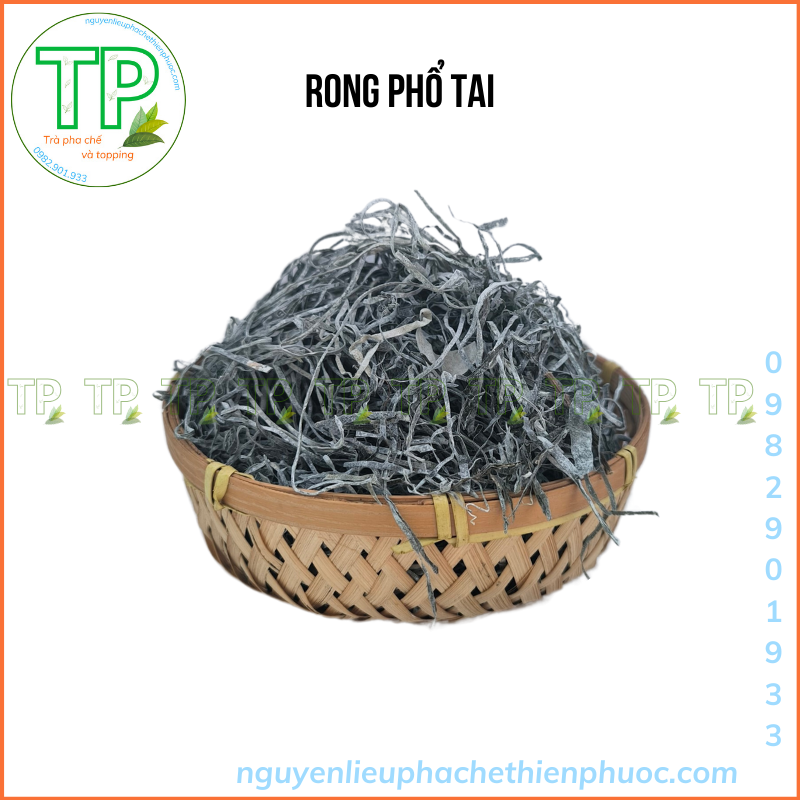 Rong phổ tai (khổ tai) - 100g - dùng để nấu chè sâm bổ lượng, chè dậu xanh, chè bà ba