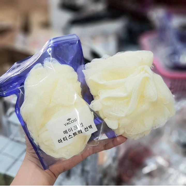 Bông Tắm Tạo Bọt Vacosi Plastic Bath Sponge - BP21