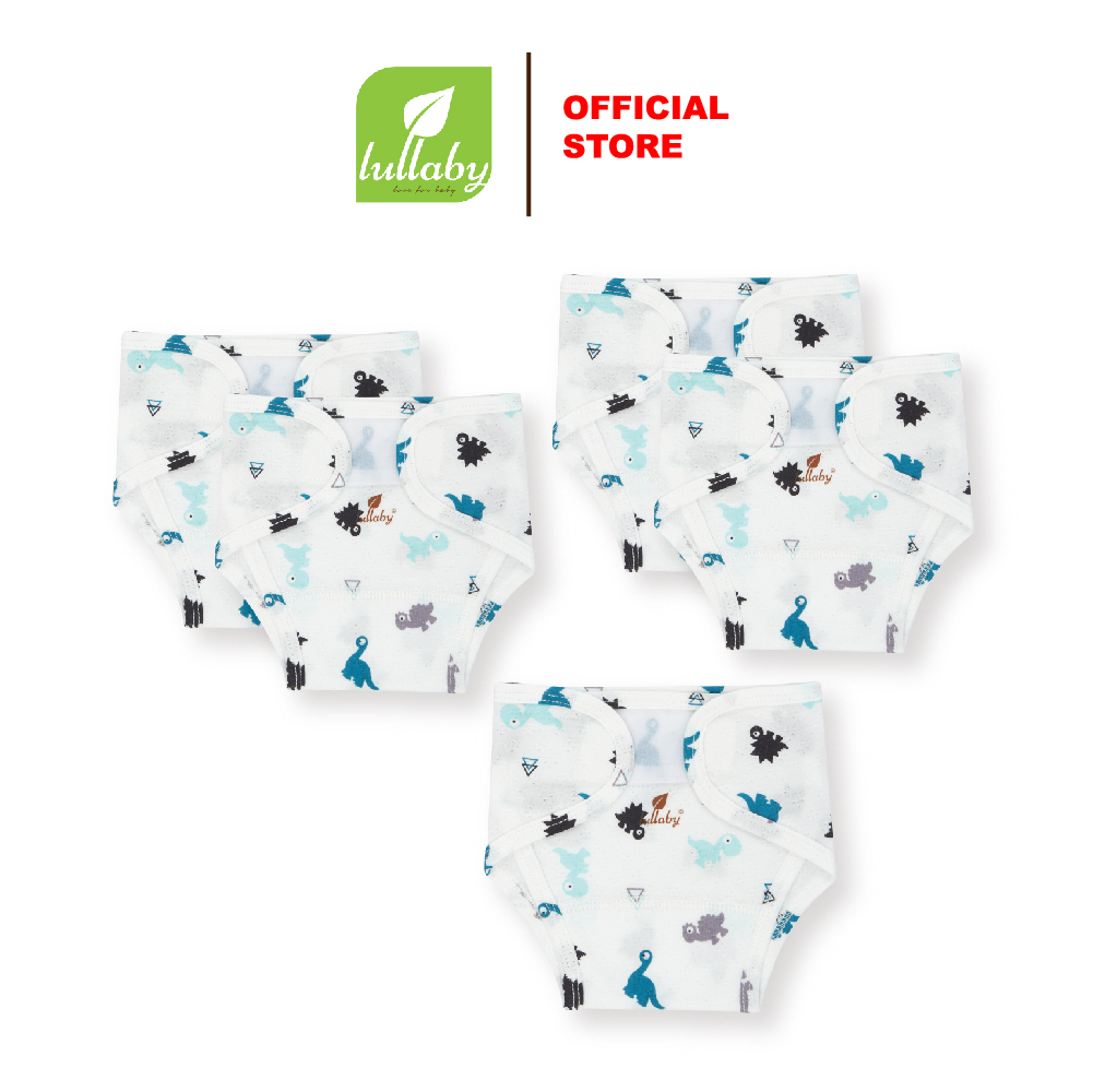 LULLABY - NH328M - Set 4 quần bỉm sơ sinh