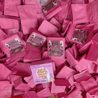 Kẹo socola giảm cân đan mạch - tách lẻ túi 20 viên [hộp màu hồng] 2
