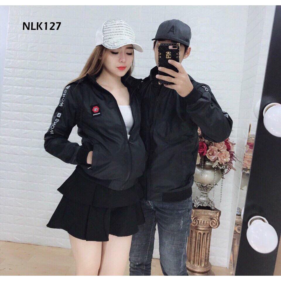 [HCM][S03] Áo khoác cặp Áo khoát đôi gió dù 2 lớp chống nắng cao cấp sup nón rời cực chuẩn xinh xinh phối đẹp-M096-Ao khoac cap Ao khoat doi gio du 2 lop chong nang cao cap